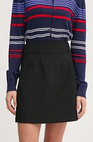 Spódnica mini United Colors of Benetton  czarna 4OIGD003Y