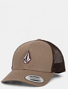 Czapka z daszkiem Volcom  brązowa damska D5532411