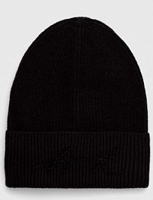 Czapka zimowa Armani Exchange  czarna damska 944662.4F304