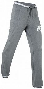 Spodnie dresowe z elastycznego materiału z bawełną  damskie Bonprix