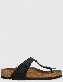 Japonki Birkenstock  czarne damskie 043691
