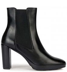 Botki na obcasie Geox  czarne D35TFC.00043.