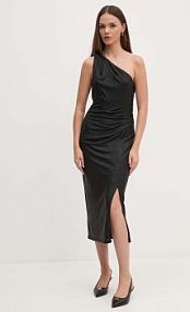 Sukienka midi Lauren Ralph Lauren  czarna 253940168