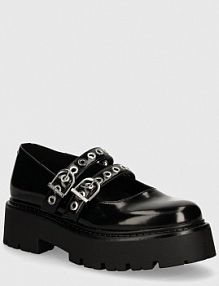 Półbuty sznurowane Steve Madden  czarne damskie SM11003286.05