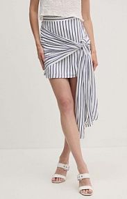 Spódnica mini bardot  granatowa 59418SB