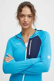 Bluza rozpinana mammut  niebieska damska 1014.05550