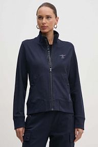 Bluza rozpinana aeronautica militare  granatowa damska FE1925DF559