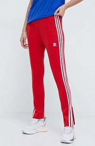Spodnie dresowe adidas Originals  czerwone damskie IK6603