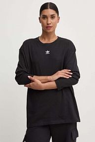 Longsleeve adidas Originals  czarny damski IW0954