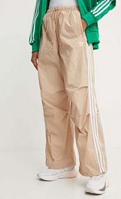 Spodnie dresowe adidas Originals  beżowe damskie IY7252