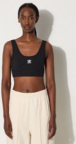Biustonosz sportowy adidas Originals  czarny IU2411