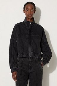 Kurtka jeansowe adidas Originals  czarna damska IW5759