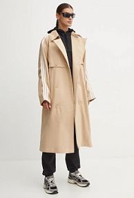 Płaszcz adidas Originals  beżowy damski IZ0382