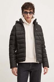 Kurtka puchowa Tommy Jeans  czarna damska DW0DW18311