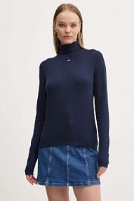 Golf Tommy Jeans  granatowy damski DW0DW19686