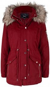 Parka ocieplana na podszewce  Bonprix