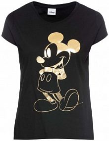 Bluza z nadrukiem Myszki Miki  damski Bonprix