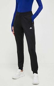 Spodnie dresowe adidas performance  czarne damskie IM2678