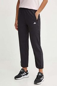 Spodnie dresowe adidas performance  czarne damskie IM7698
