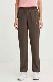 Spodnie dresowe adidas performance  zielone damskie IT0675