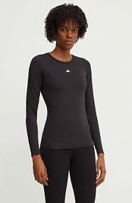 Longsleeve adidas performance  czarny damski IK7918