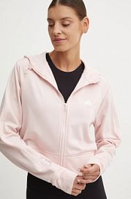 Bluza rozpinana adidas performance  różowa damska IX5067