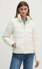 Kurtka puchowa Calvin Klein Jeans  beżowa damska J20J223580