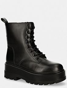 Botki Calvin Klein Jeans  czarne damskie YW0YW01535