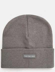 Czapka zimowa Calvin Klein Jeans  szara damska K60K612322