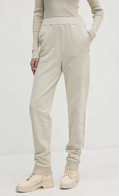 Spodnie dresowe Calvin Klein Jeans  zielone damskie J20J224443