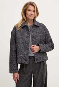 Płaszcz Calvin Klein Jeans  szary damski J20J224128