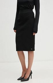 Spódnica midi Calvin Klein Jeans  czarna J20J224258