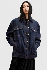 Kurtka przejściowa AllSaints  granatowa damska W007OA