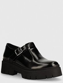 Półbuty sznurowane HUGO  czarne damskie 50523251.001