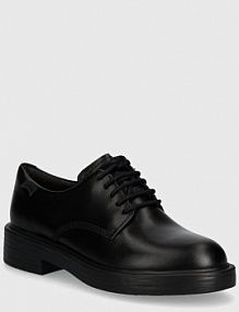 Półbuty sznurowane Camper  czarne damskie K201684.001