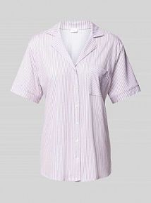 Szorty od piżamy ze wzorem w paski model Everyday s.Oliver RED LABEL czerwona damska EAN AK-140-45.