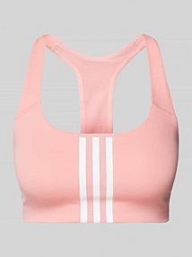 Stanik z charakterystycznymi dla marki paskami ADIDAS SPORTSWEAR różowy EAN 3S bra rosa