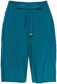 Bermudy z wiskozy  damskie Bonprix