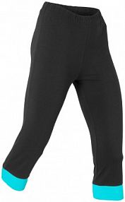 Legginsy rybaczki sportowe z kontrastowym ściągaczem  damskie Bonprix