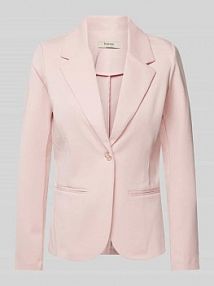 Żakiet z lamowanymi kieszeniami Fransa różowy EAN Basic 1KNPF 12