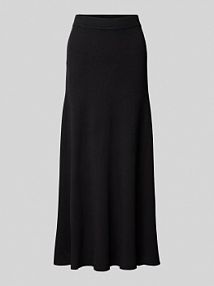 Długa spódnica z elastycznym pasem model FONNY YAS czarna EAN 26034661