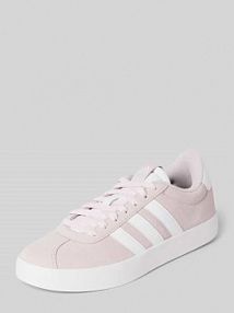 Sneakersy z mieszanki skóry model VL COURT 3.0 adidas Sportswear różowe damskie EAN ID6281