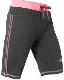 Szorty dresowe z materiału z bawełną  damskie Bonprix