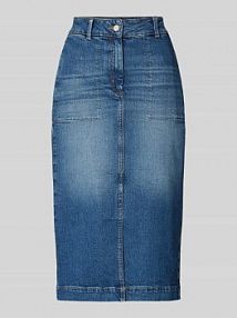 Spódnica jeansowa Gant niebieska EAN RCK Jeans Midi S