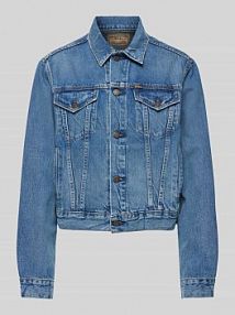 Kurtka jeansowa z kieszeniami z patką na piersi Polo Ralph Lauren niebieska damska EAN JEANSJACKE TRUCK