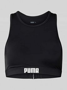 Top bikini typu bokserka Puma czarny EAN 100000088