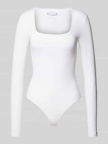 Body z detalem z logo model HERITAGE Tommy Hilfiger białe EAN UW0UW05628