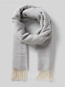 Szal z frędzlami Windsor beżowy damski EAN 30044212