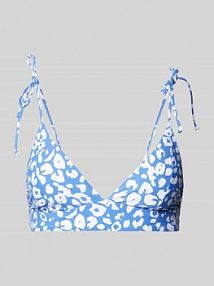 Top bikini na cienkich ramiączkach model Des Barts niebieski EAN 2733