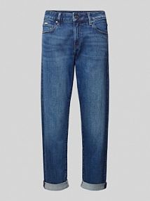 Jeansy o kroju mom z 5 kieszeniami model Kate G-Star Raw granatowe damskie EAN D15264-C052